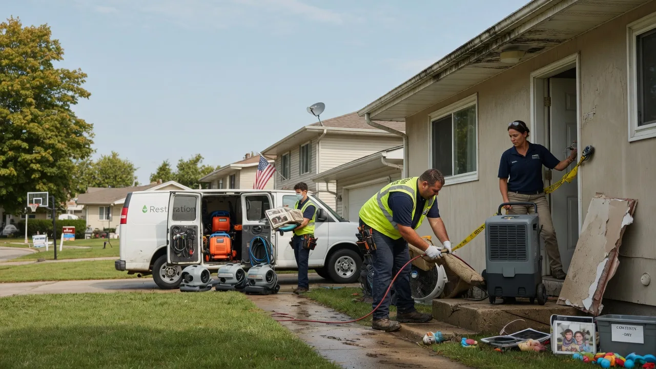 Water Damage Restoration in Beecher, IL near me